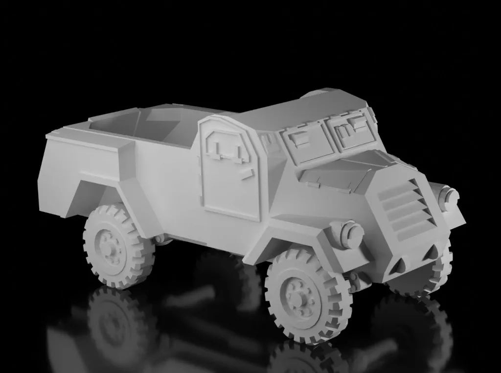 WW2 Canadian C15TA Armoured Truck. Unpainted Resin Model