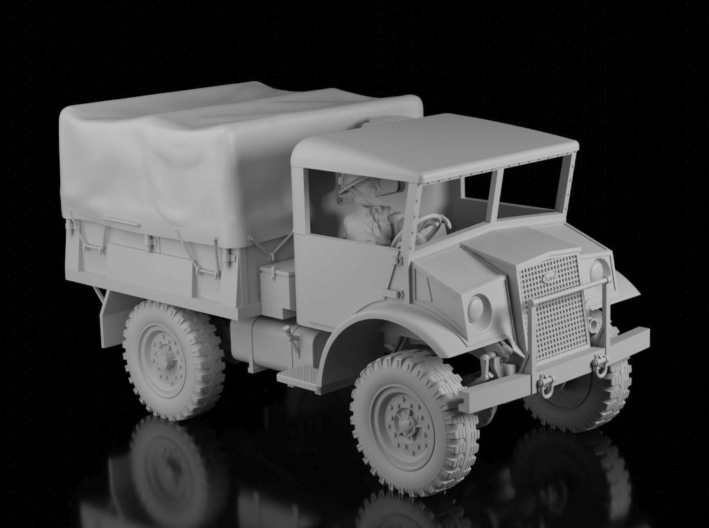 CMP F15A (Night Sky Miniatures). Painted Resin Model