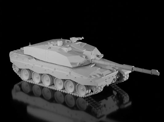 British Post War Challenger 2. Painted Resin Model