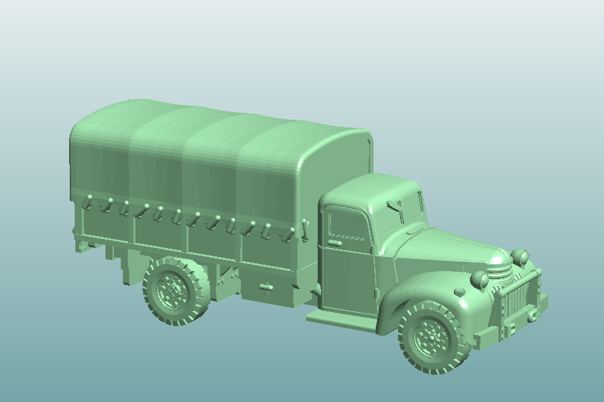 Chevrolet 30 cwt Truck - Covered Rear
