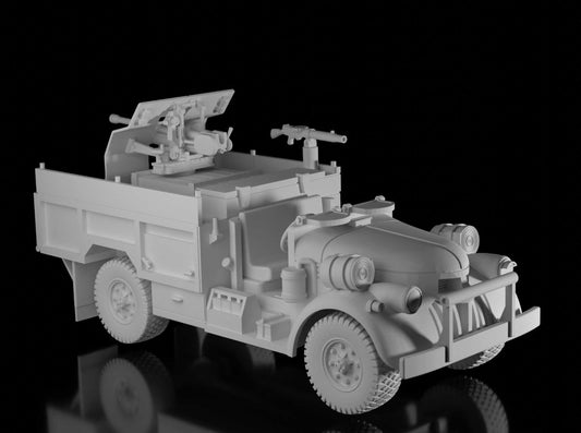 LRDG Chevrolet 30 cwt with 37mm Bofors