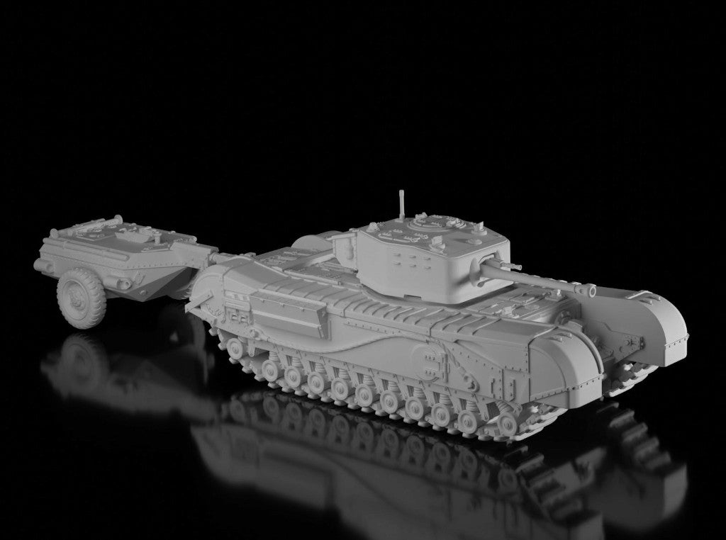 Churchill Crocodile Flamethrower
