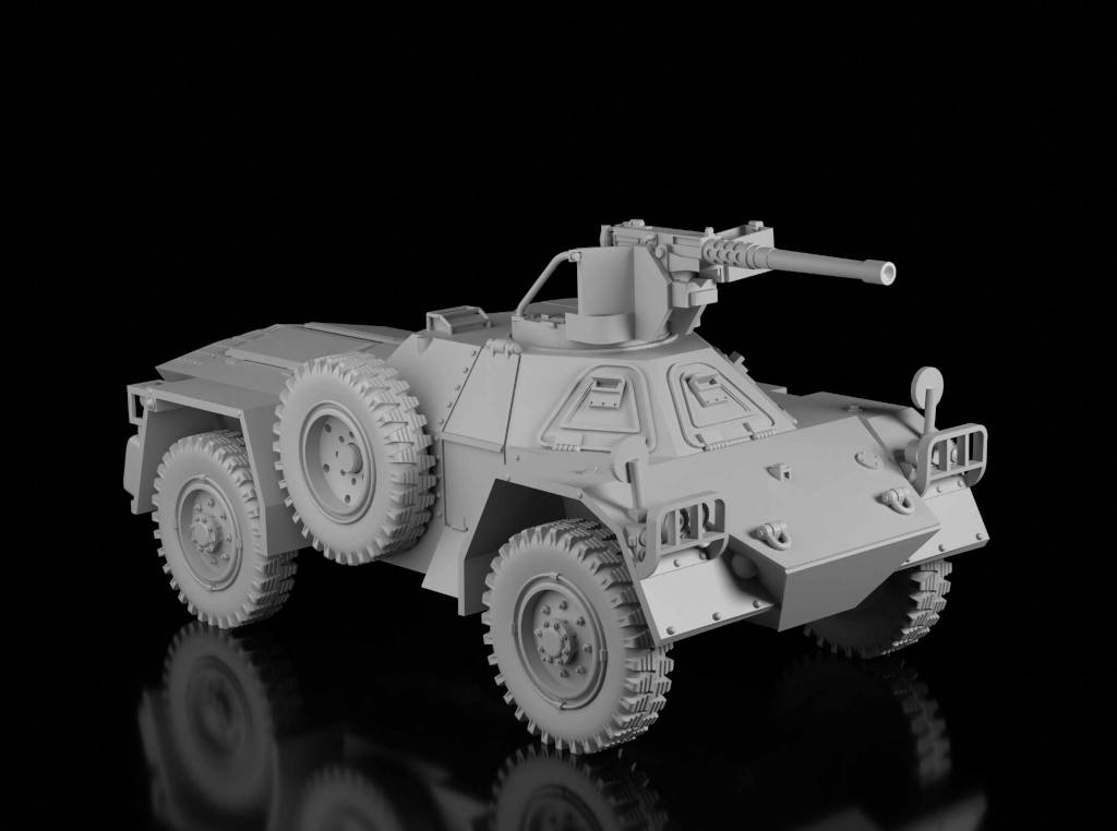DAF YP-104 Scout Car (Ramzay1945). Painted Resin Model