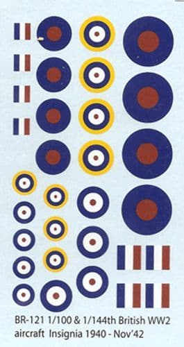 WWII British Aircraft Insignia [1/100-1/144]