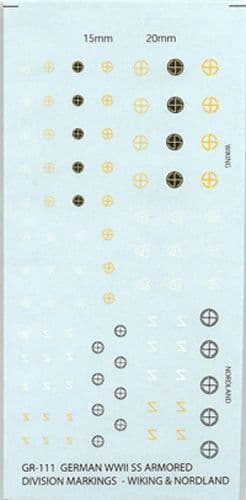 WWII German Division Markings 2 [1/76-1/100]
