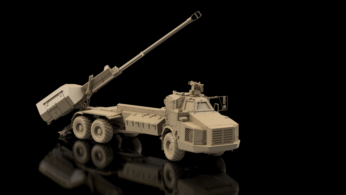 Swedish Archer Artillery System - Deployed. Painted Resin Model