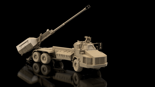 Swedish Archer Artillery System - Deployed. UNPainted Resin Model