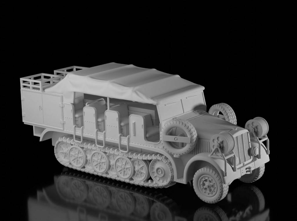 Sd.Kfz 7/6 Flakmesstruppwagen (Flak Survey)