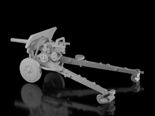 Belgian FRC 47mm Anti-Tank Gun. UNPainted Resin Model