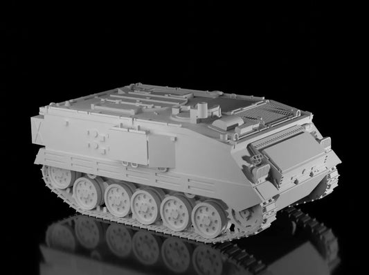 British Post War FV432 With Float Gear. Painted Resin Model
