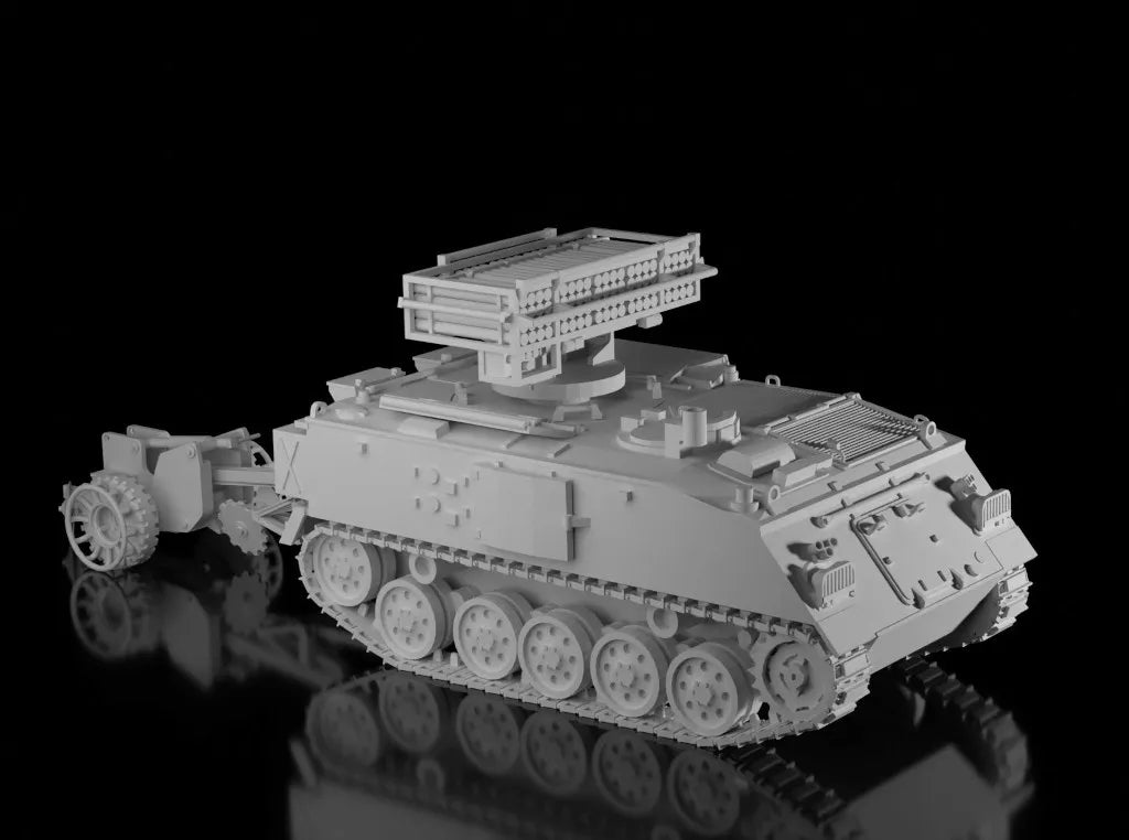 British FV432 Ranger and Barmine Layer. Painted Resin Model