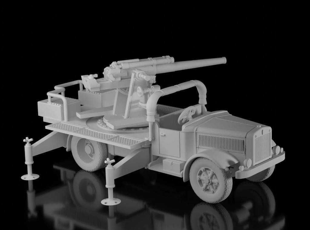 Fiat 634N w/DA 102/35 (Deployed)