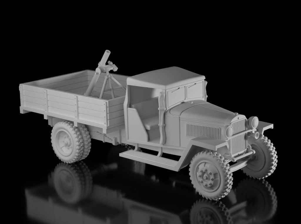 Gaz MM with Mortar