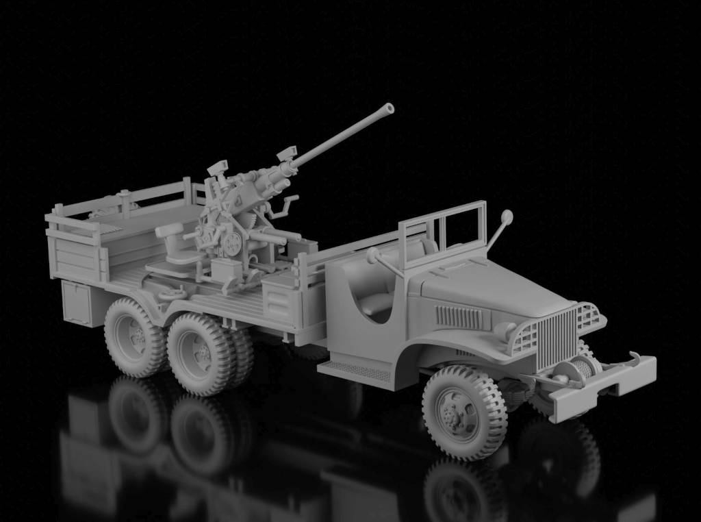 GMC (CCKW 353) w/40mm Bofors (Wargame3d)