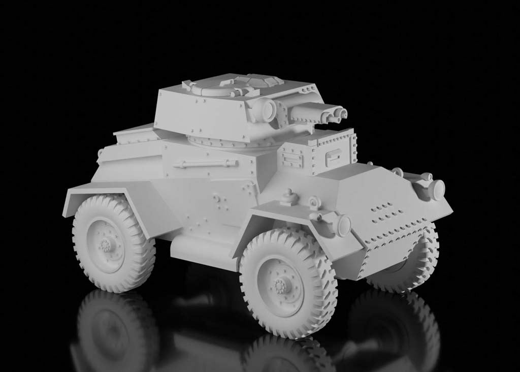 Guy Armoured Car (Arvernes Miniatures)