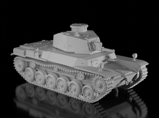 WW2 Japanese Ho-I Medium Tank. UnPainted Resin Model