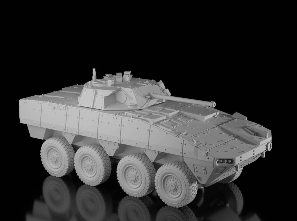 Havoc 8x8 AMV (Guaro3d). Painted Resin Model