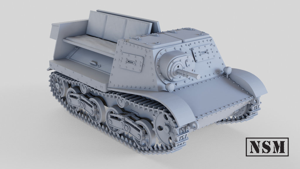T20 Komsomolets Armoured Tractor (Night Sky Miniatures)