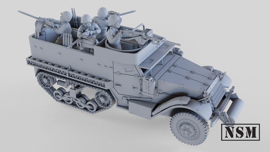 M5A1 Half-Track - Soviet (Night Sky Miniatures)