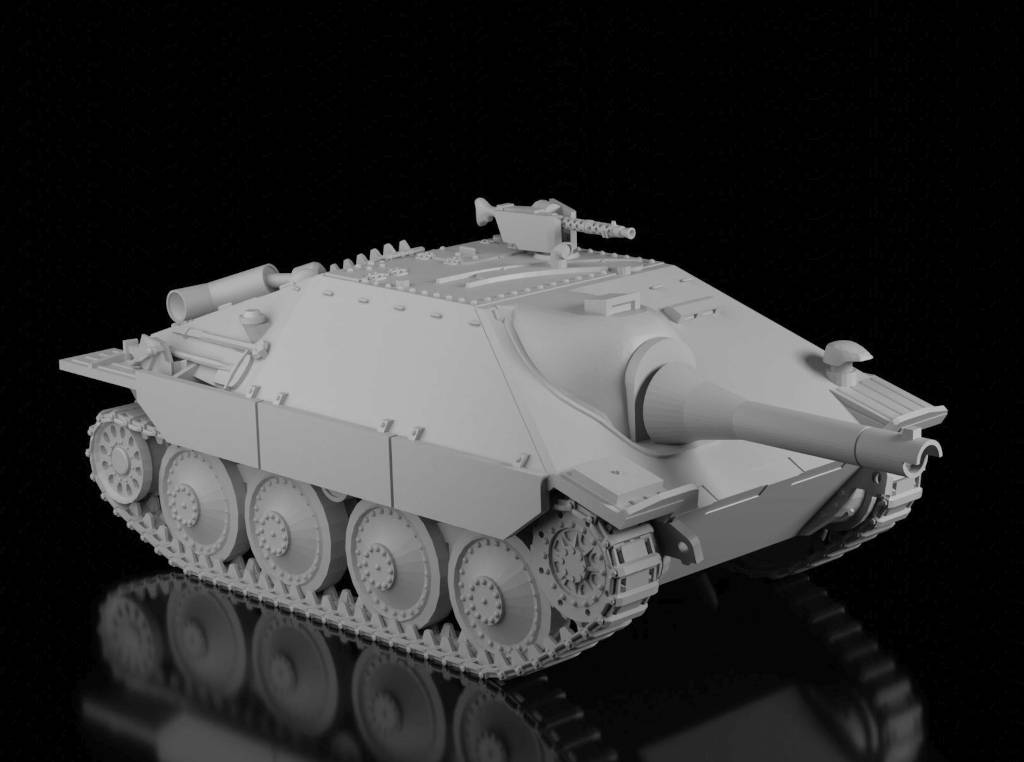 Flammpanzer 38(t) (Ramzay1945). Painted Resin Model