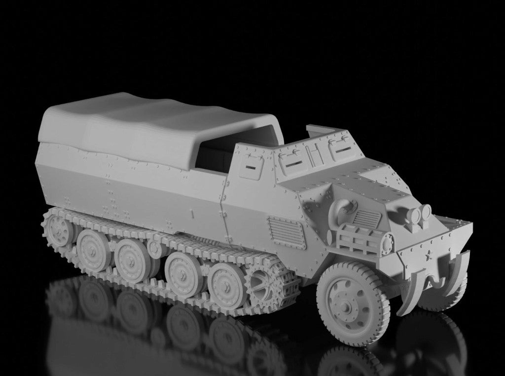 Type 1 Ho-Ha APC - Covered (TigerAce1945). Painted Resin Model