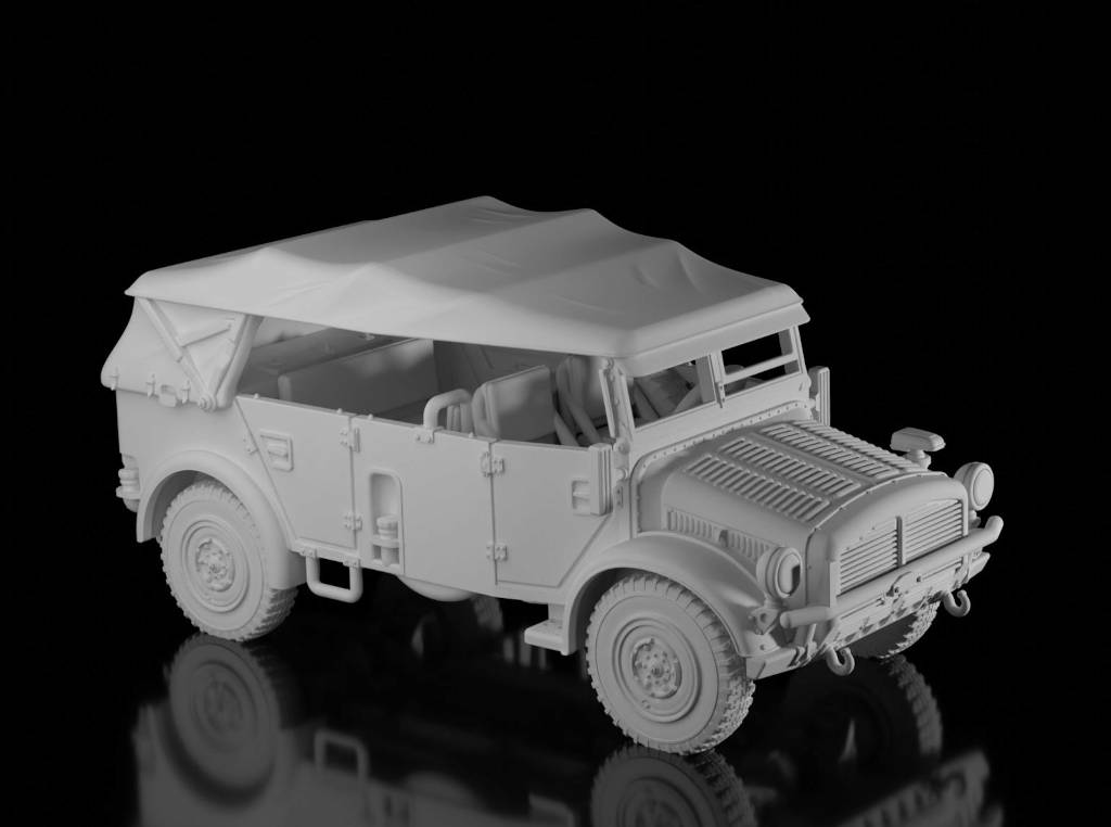 Horch 108 - Roof Up (Wargame3D)