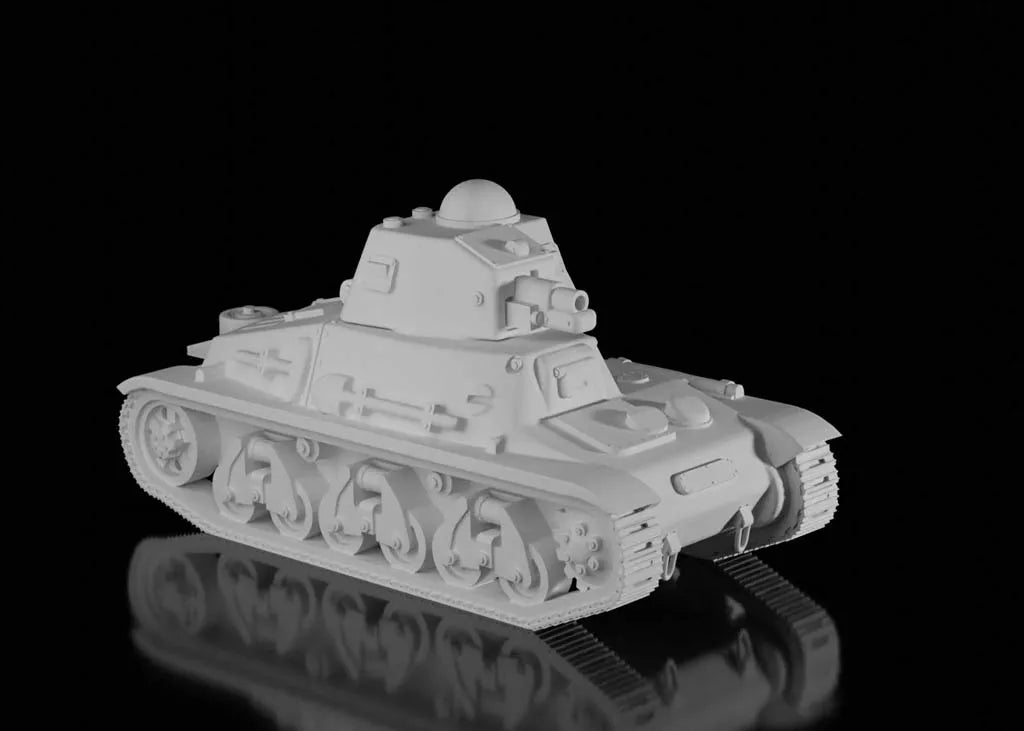 WW2 French Hotchkiss H-35. UnPainted Resin Model