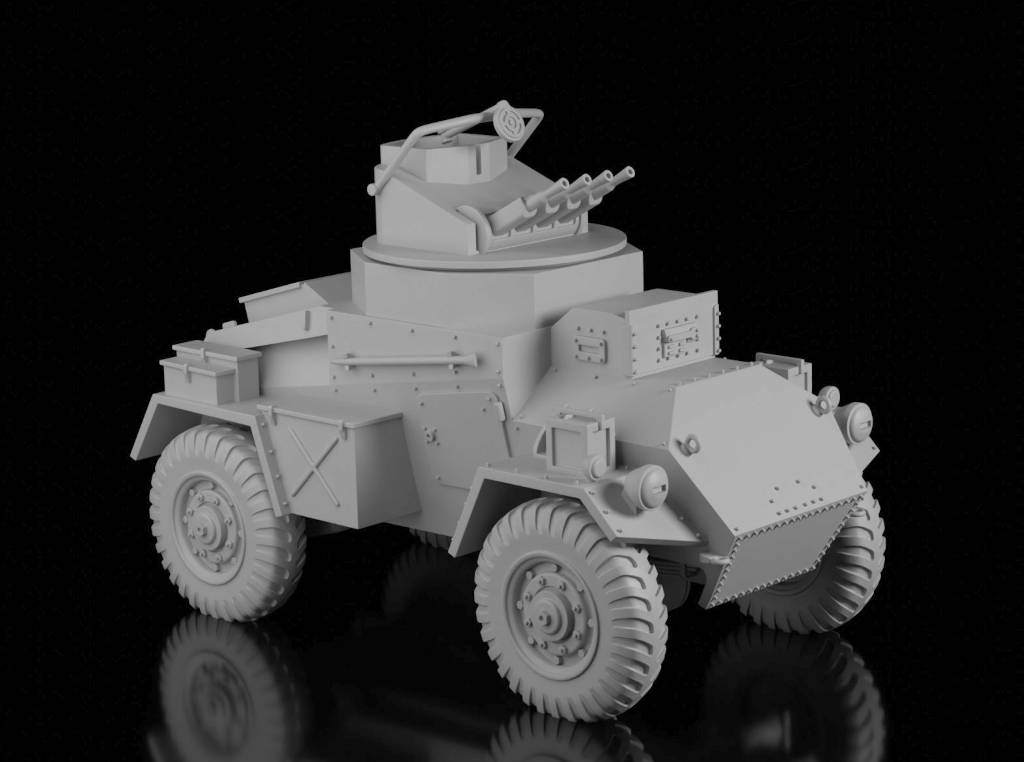 Humber MkI AA (Wargame3d). Painted Resin Model