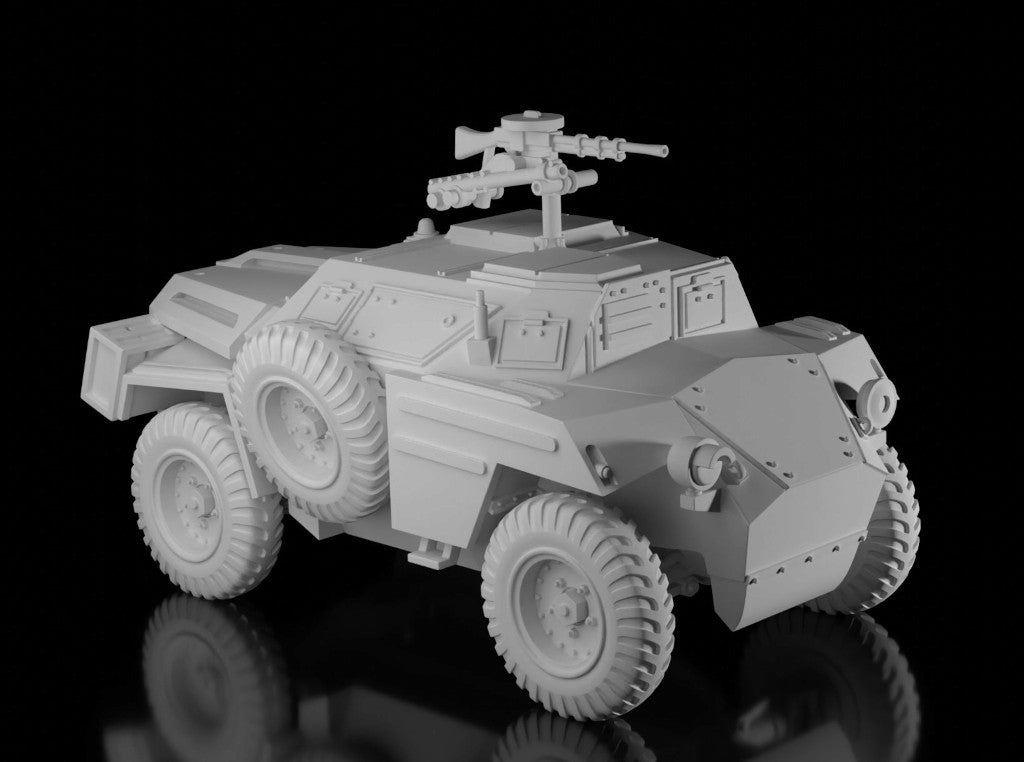 Humber Scout Car (Wargame3d). Painted Resin Model