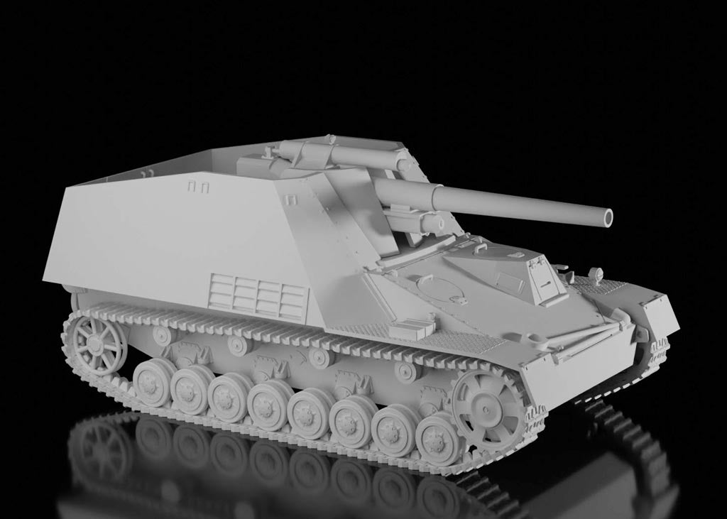 Hummel (Sd.Kfz.165) Self Propelled Howitzer (Early)