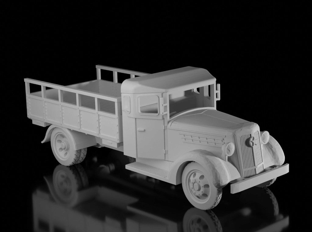 Type 97 Isuzu Truck (Roof Up - Open Bed)