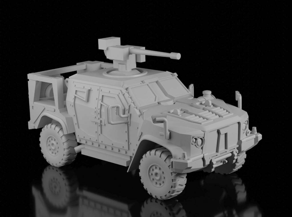 JLTV General Purpose (Guaro3d). Painted Resin Model