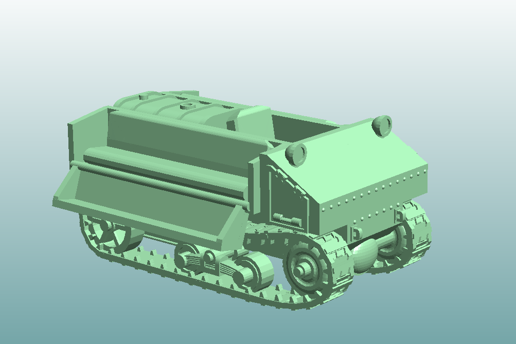 KNIL Vickers Utility Tractor