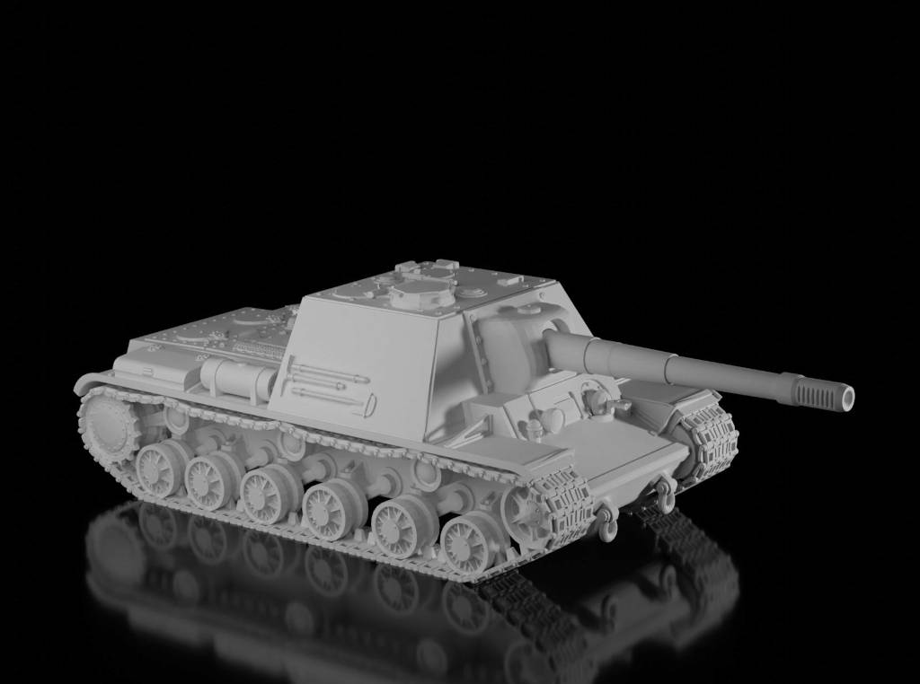 KV-7 U-18 Project (Ramzay1945). Painted Resin Model