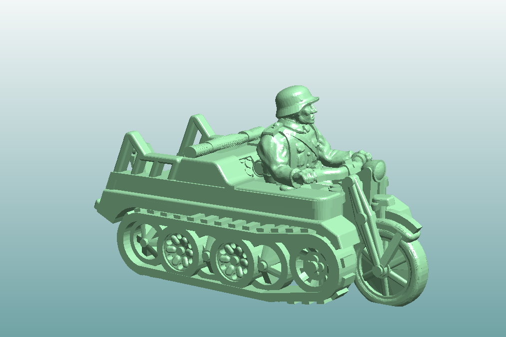 Kettenkrad (with or without riders)