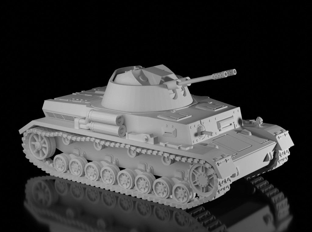 Leichte Flakpanzer IV 3 cm “Kugelblitz” (Night Sky Miniatures)