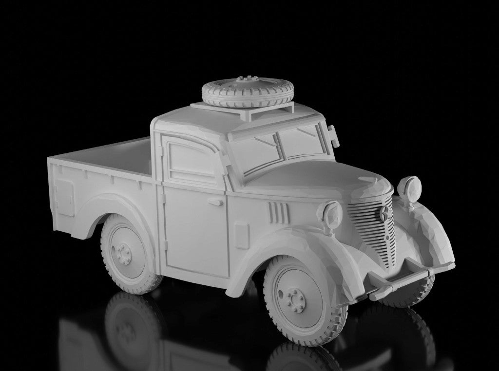 Type 95 Kurogane - Open Rear