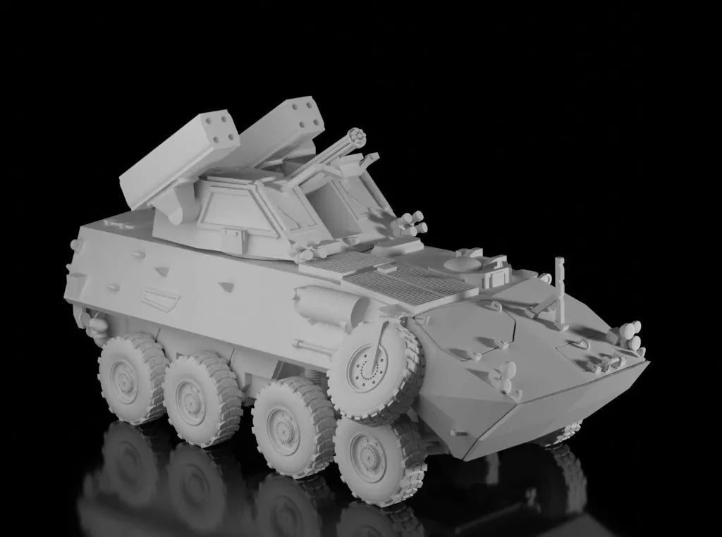 American Post War LAV-AD (Air Defence) Painted Resin Model