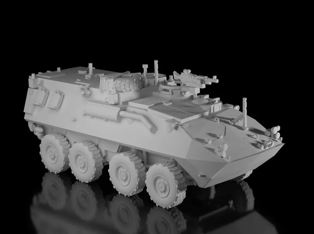 American Post War LAV-C2 Command and Control. Painted Resin Model