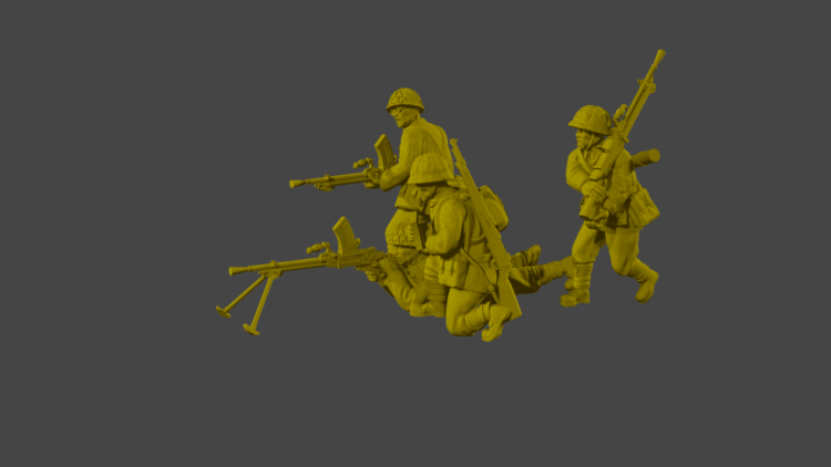 Japanese Infantry - LMG's