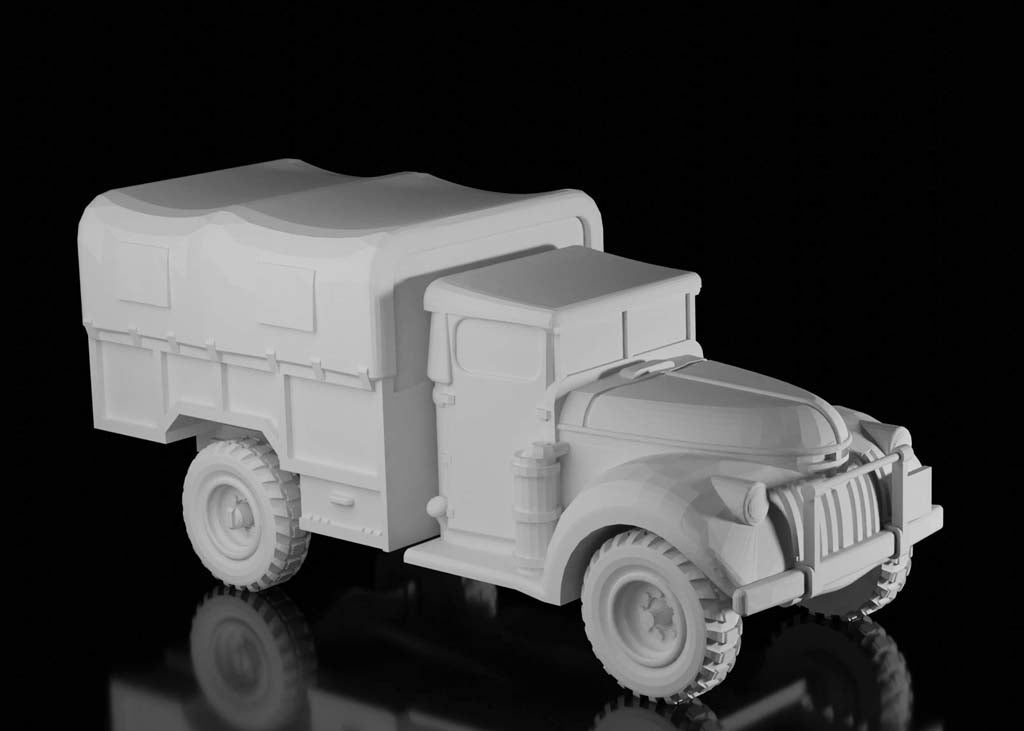 LRDG Chevrolet 30 cwt - Covered Cab/Covered Rear