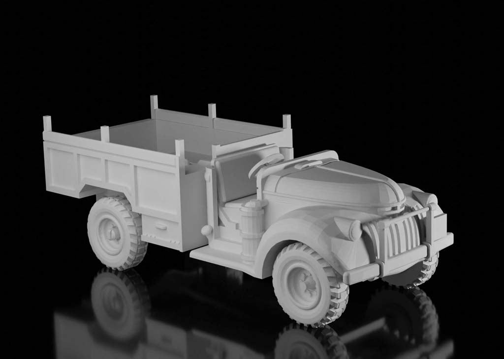 LRDG Chevrolet 30 cwt - Open Cab/Open Rear