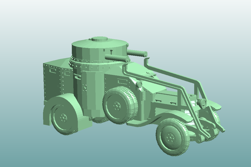 Lancia 1ZM Armoured Car (Late)