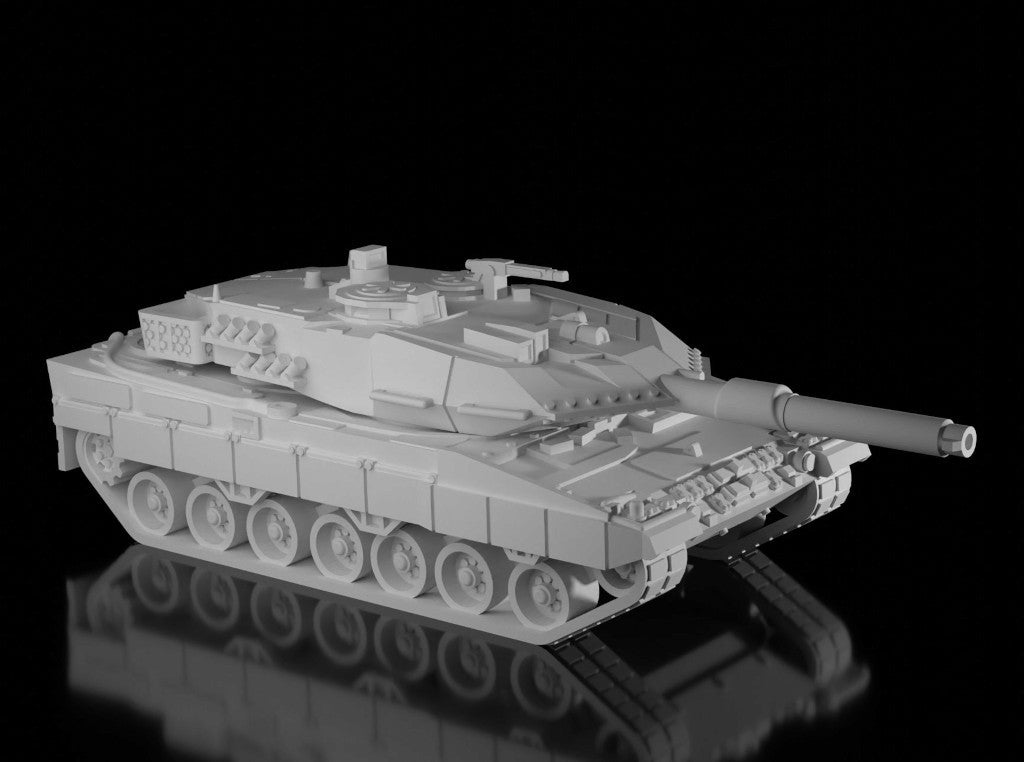 Leopard 2A5 (Bergman). Painted Resin Model