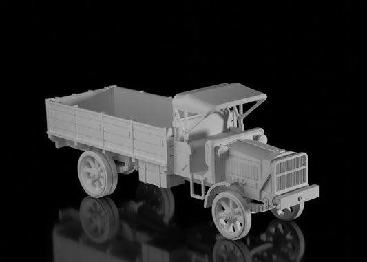 WW1 American Liberty Truck Open Rear. Painted Resin Model