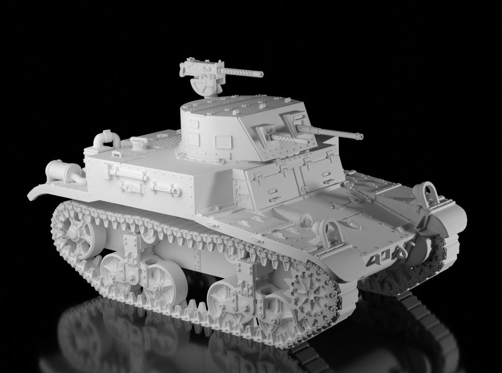 M1 Combat Car (Wargame3d). Painted Resin Model