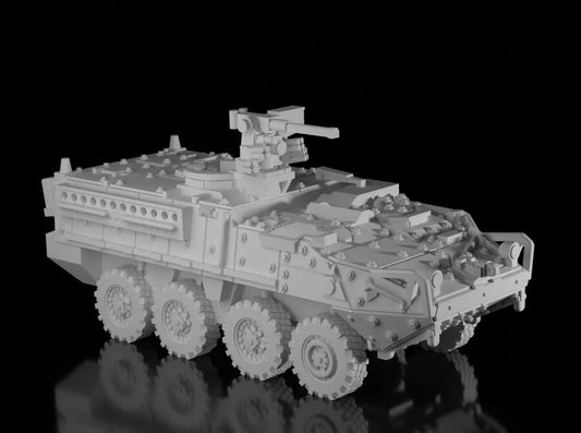 American Post War M1126 Stryker ICV. Painted Resin Model