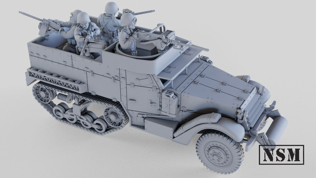 M2A1 Halftrack (Night Sky Miniatures)