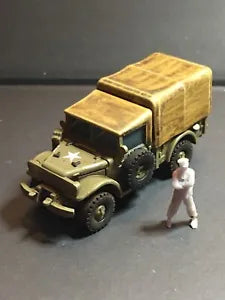 American Post War Dodge M37 3/4 Ton. Painted Resin Model