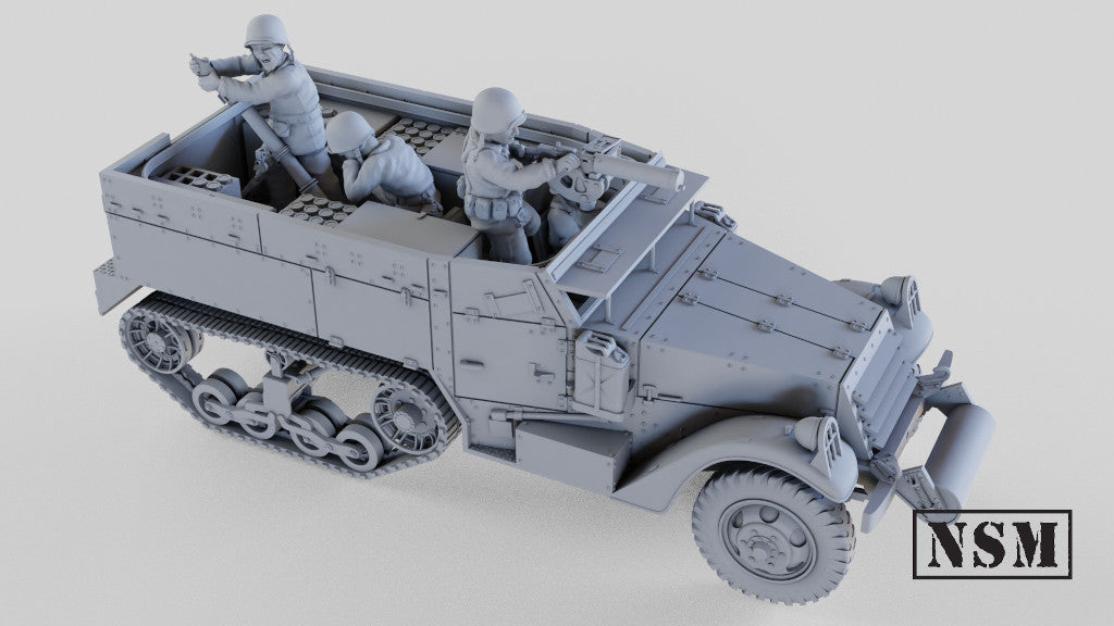 M4 Mortar Carrier - Early (Night Sky Miniatures)